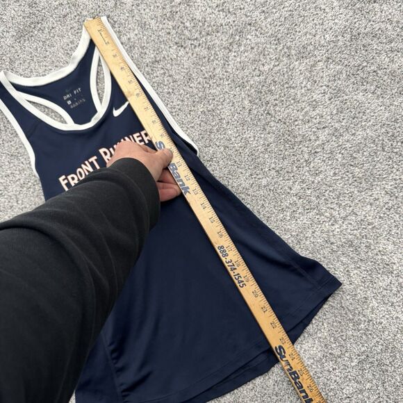 Nike Dri Fit Front Runners Tank Top Sz M LGBTQ+ Athleisure Racerback Mesh Sides - Picture 3 of 8